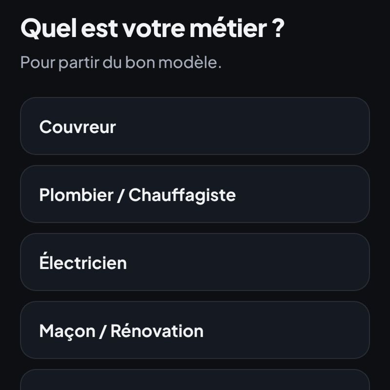 Le petit questionnaire sur téléphone