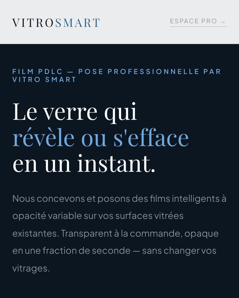 Le site affiché sur un téléphone